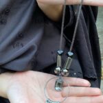 Black and Silver Necklace